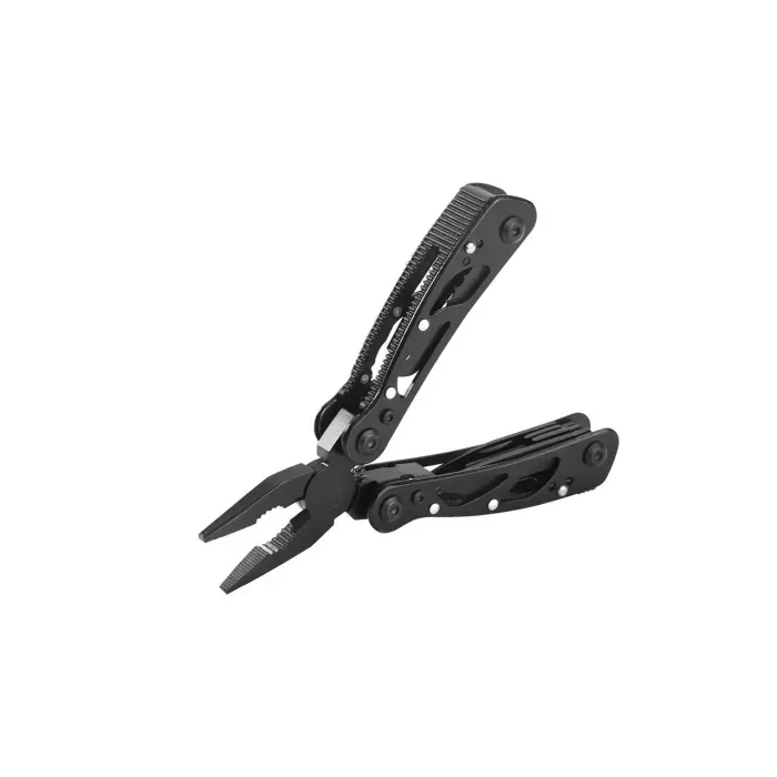 Мультитул Ganzo G104 S черный: складной, 11 функций, плоскогубцы, нож, чехол, для туризма