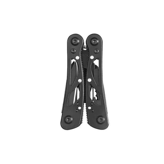 Мультитул Ganzo G104 S черный: складной, 11 функций, плоскогубцы, нож, чехол, для туризма