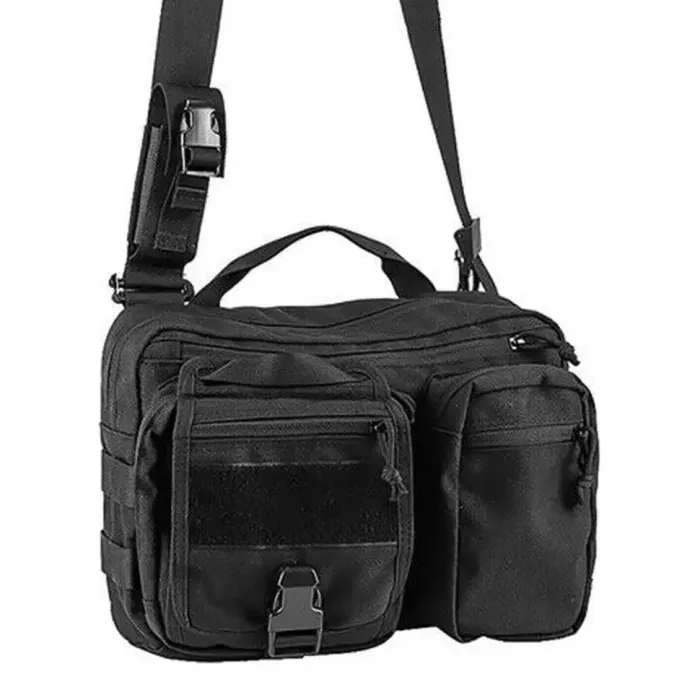 Сумка крос-боді Nextorch TEX20T 6.5л Cordura 1000D чорна водовідштовхувальна