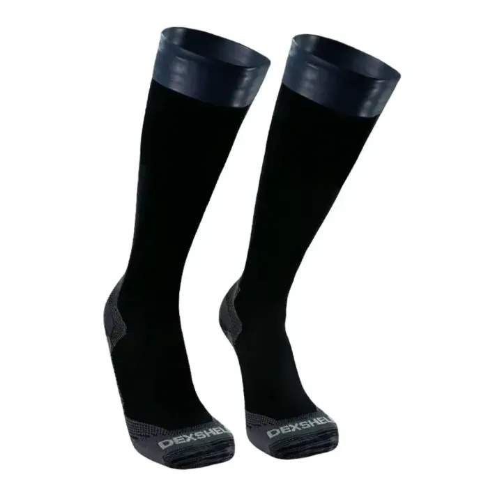 Водонепроникні шкарпетки Dexshell Wading Pro Socks, чорні, розмір S (36-38) - для риболовлі, гольфи