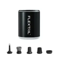 Насос-фонарь Flextail Tiny Pump 2X: 3 в 1, черный, для кемпинга, надувания/сдувания, LED фонарь