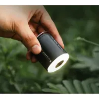 Насос-фонарь Flextail Tiny Pump 2X: 3 в 1, черный, для кемпинга, надувания/сдувания, LED фонарь