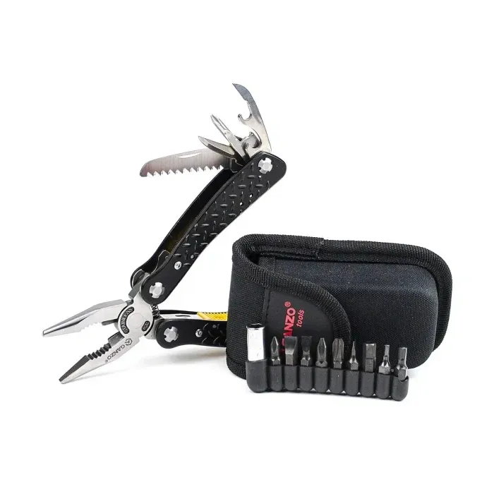 Мультитул з плоскогубцями, ножем, шилом, відривачкою Multi Tool Ganzo G106 для туризму, виживання, кемпінгу