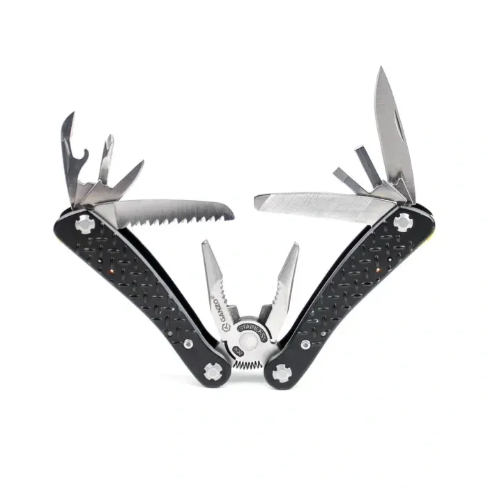 Мультитул з плоскогубцями, ножем, шилом, відривачкою Multi Tool Ganzo G106 для туризму, виживання, кемпінгу