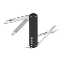 Мультитул NexTool Mini Pocket Knife черный: 5 функций, складной, карманный, алюминий, 28.5г