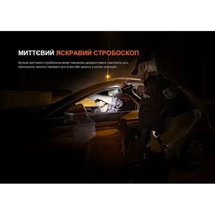 Фонарь ручной Fenix удобный мощный PD36R V2.0