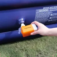 Flextail Max Pump 2 Plus: кемпинговый насос-фонарь-PowerBank (4в1) оранжевый, 300 л/мин