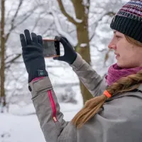 Водонепроницаемые перчатки Dexshell ThermFit 3.0 M черные: мембрана, для спорта и прогулок
