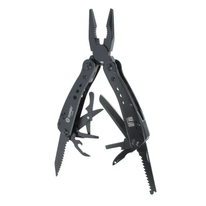 Мультитул Multi Tool Ganzo G201-B, Багатофункціональний інструмент, компактний на 22 інструменти