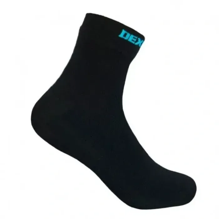 Носки водонепроницаемые Dexshell Ultra Thin Crew BLK полиуретан и нейлон мужскые, р-р L, чёрные