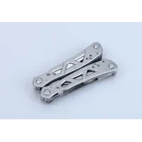 Мультитул с линейкой, шилом, 2 ножами, открывалкой Multi Tool Ganzo G112 для туризму, рыбалки, кемпингу