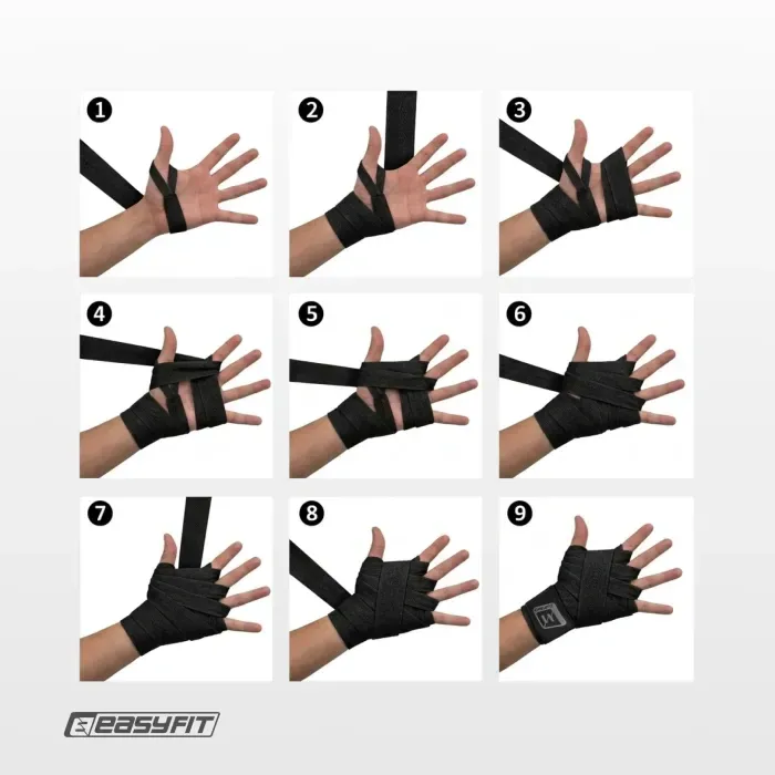 Бинти для боксу EasyFit FlexWrap 3 м