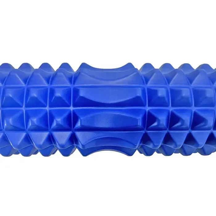 Массажный ролик EasyFit Grid Roller 33 см v.1.2 Синий
