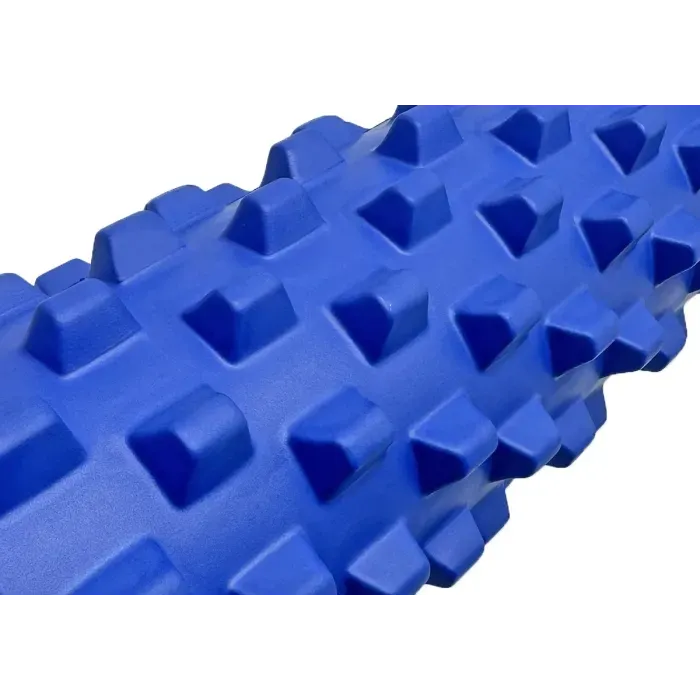 Массажный ролик EasyFit Grid Roller PRO 45 см Синий