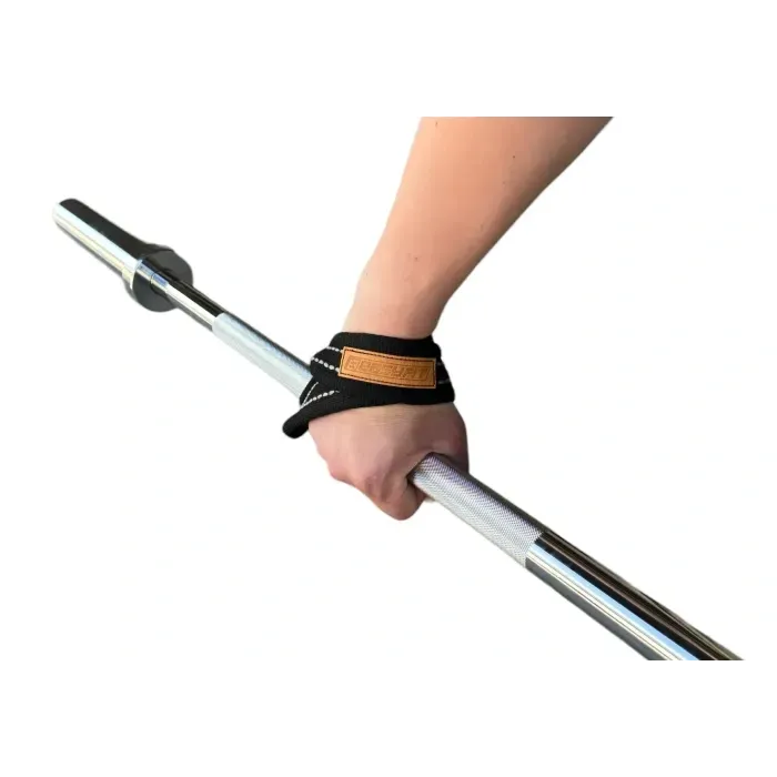 Лямки для тяги EasyFit Infinity "Восьмерки" XL для становой тяги и тренировок со штангой, ХБ лента, усиленные швы