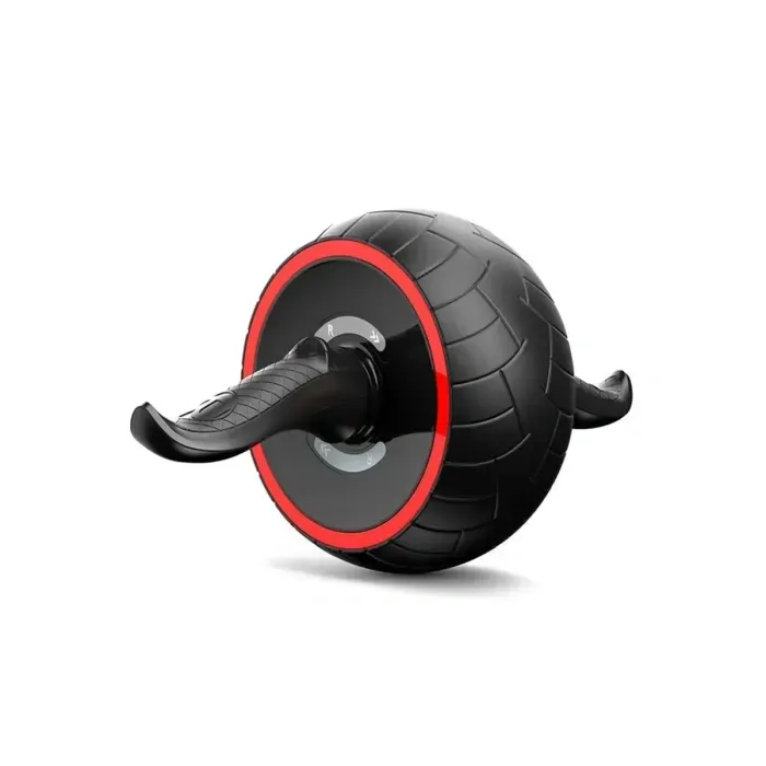 Ролик для преса EasyFit Ab Carver Compact зі зворотним механізмом, килимок, для дому та залу, до 150 кг