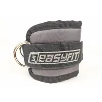 Манжета EasyFit для тяги/тренажерів: для сідниць, стегон, литок. Посилена сталь, Оксфорд. Макс. навантаження 120 кг.