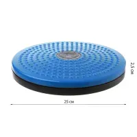 Диск здоровья EasyFit Waist Twisting синий: Тренажер для талии, вращения, кор, баланса. Компактный диск грация для дома.