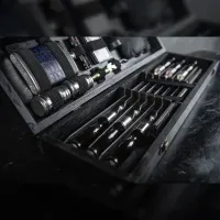 Шашлычный набор с шампурами Grills G6 в деревяном кейсе , идеальный подарок для мужчины.