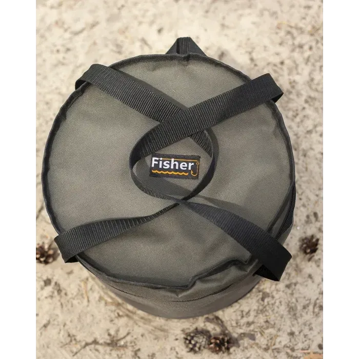 Ведро круглое для приготовления прикормки Fisher Термо-ведро для прикормки