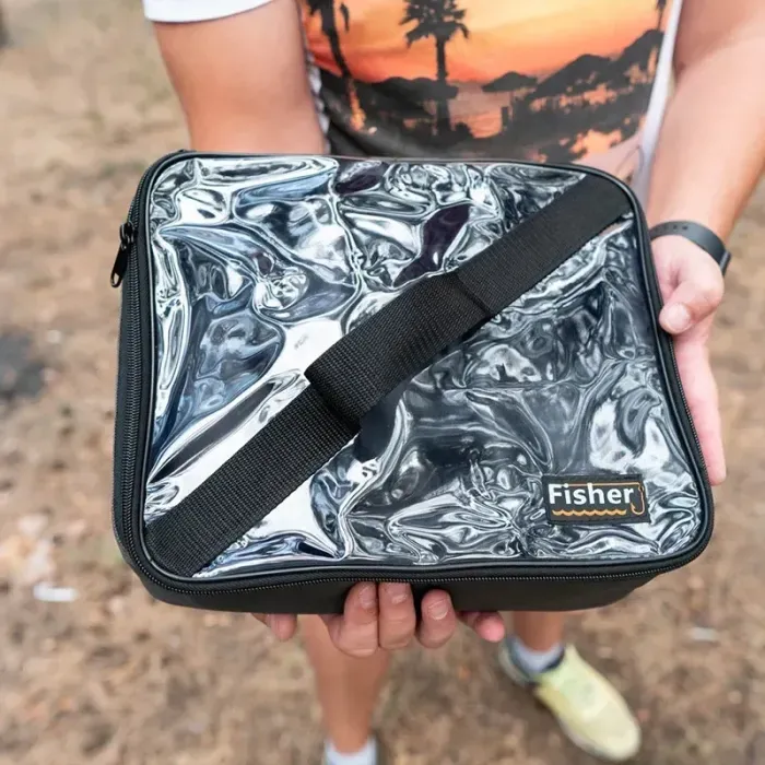 Сумка рыбацкая с съёмными перегородками для снастей и мелочей (Fisher)