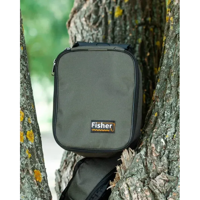 Чехол на 1 катушку Fisher. Сумка для катушки. Чехол для катушки
