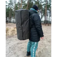 Сумка-баул для рыбалки и туризма Fisher, Рюкзак-баул, Рюкзак вещевой, Сумка-рюкзак, Сумка для военных 120 л.