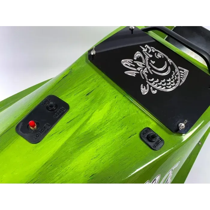 Кораблик для рыбалки Фортуна 45000mAh с GPS автопилотом Fortuna X и Эхолотом Toslon300 Кавуновий