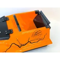 Карповый кораблик для рыбалки Фурия Фюжн 21000 mAh с GPS (Cortex_6+1) и Эхолотом Lucky918 Оранжевый