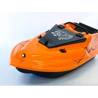 Карповый кораблик для рыбалки Фурия Фюжн 21000 mAh с GPS (Cortex_6+1) и Эхолотом Lucky918 Оранжевый