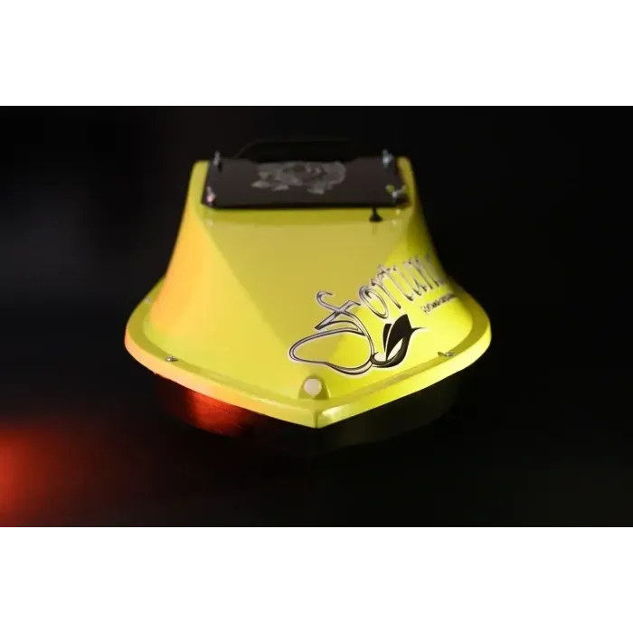 Электро кораблик для рыбалки 27000mAh, GPS Fortuna X и Эхолотом Toslon300 Жовтий