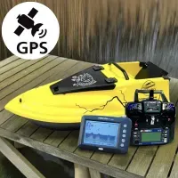 Карповый кораблик для рыбалки Фурия Фюжн 21000 mAh с GPS (Cortex_6+1) и Эхолотом Toslon TF300