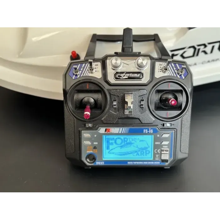 Катер для рыбалки Fortuna-X с GPS автопилотом, аккумулятор 40000мАч, эхолот (Опция)