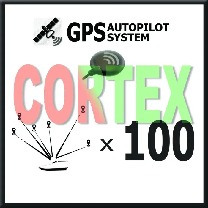 GPS (6+1) CORTEX автопілот для коропового кораблика