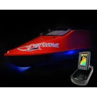 Кораблик для рыбалки Фортуна (45000 mAh) з Эхолотом Toslon TF520 Красный