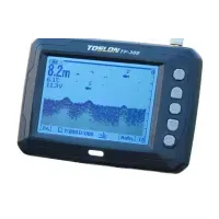 Эхолот для кораблика Toslon TF300: 4.3" экран, дальность 180м, обнаружение рыбы, русский язык