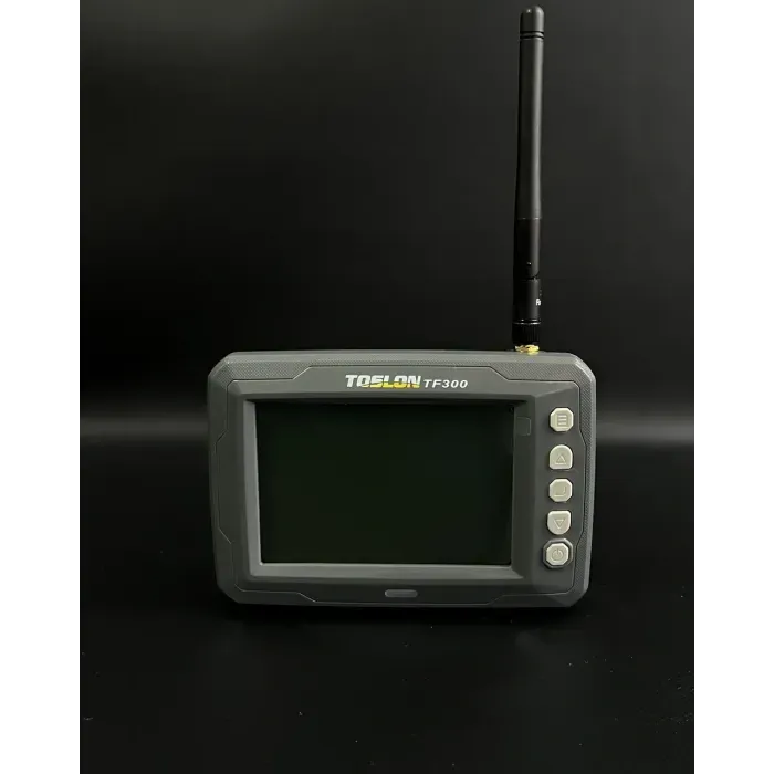 Эхолот для кораблика Toslon TF300: 4.3" экран, дальность 180м, обнаружение рыбы, русский язык