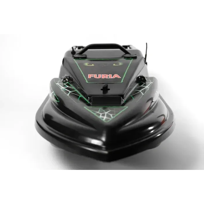 Радіокерований кораблик для риболовлі Фурія Шторм 21000 мАг. з GPS Cortex 6+1 Чорний