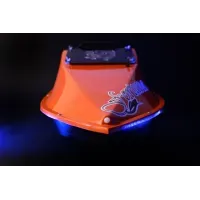 Кораблик для прикормки Фортуна (акумулятор 27000 mAh) Оранжевый. Рыболовный электронный катер