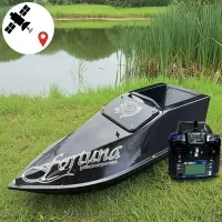 Кораблик для підгодовування Фортуна 27000mAh з GPS автопілотом Fortuna X Чорний