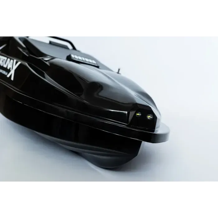Катер для риболовлі Fortuna-X з GPS автопілотом: чорний, професійний, короп, 40000мАч