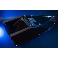 Кораблик для прикормки Фортуна (акумулятор 27000 mAh) Черный. Рыболовный электронный катер