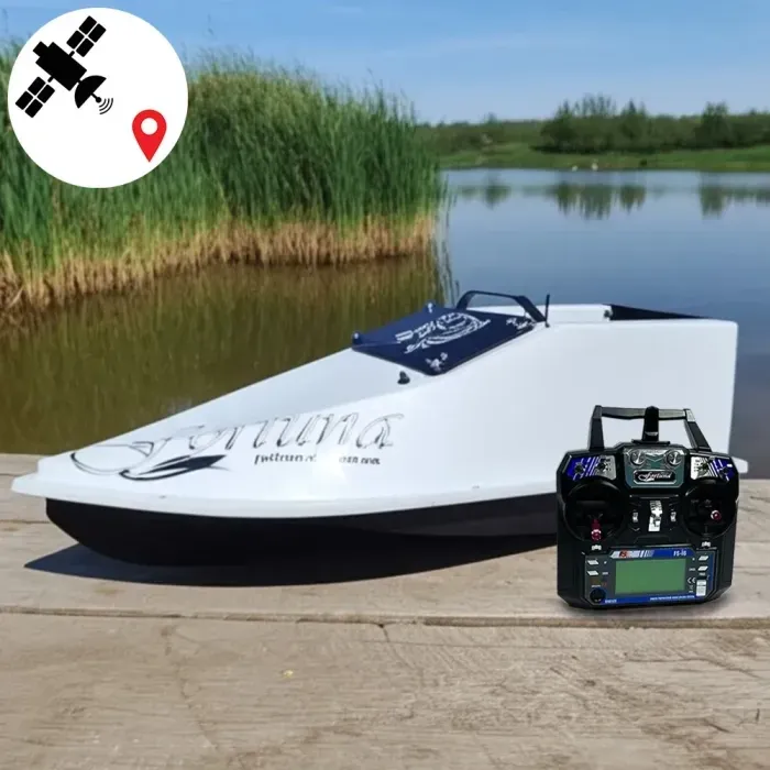 Кораблик для риболовлі Фортуна 27000 mAh з GPS автопілотом Fortuna X. Кораблик для підгодовування