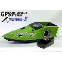 Кораблик для рыбалки Фортуна 27000mAh с GPS Fortuna X и эхолотом Toslon520 Арбузный