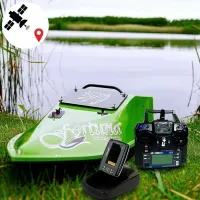 Кораблик для рыбалки Фортуна 27000mAh с GPS Fortuna X и эхолотом Toslon520 Арбузный