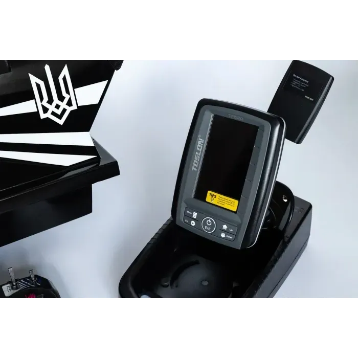 Катер для рыбалки Fortuna-X с GPS, эхолотом Toslon TF520: черный, профессиональный, карповый