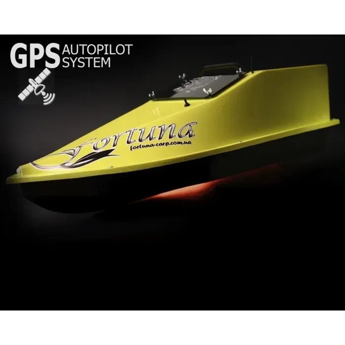 GPS (Maxi Cortex), Професійний кораблик Фортуна (27000 mAh) Жовтий