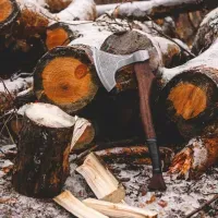 Ручной топор "Княжа" с гравировкой – коллекционный подарок от Gorillas BBQ