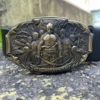 Пряжка Ручної Роботи ВІЛЬНІ ДУХОМ Gorillas Accessories. Пряжка на чоловічий ремінь