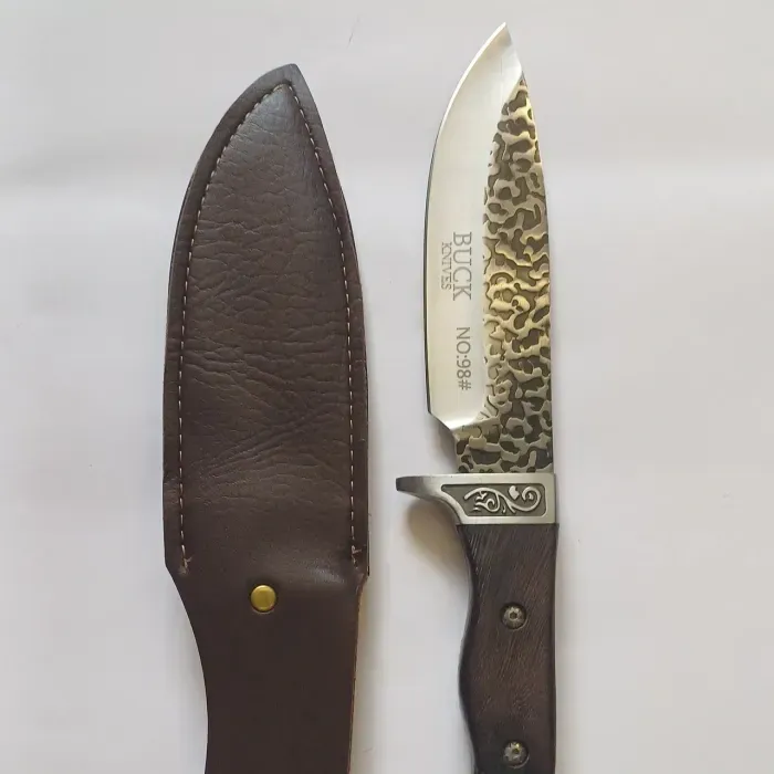 Ніж Туристичний Ручної Роботи + Чохол (№2267) KN83 Gorillas BBQ. Подарунковий ніж